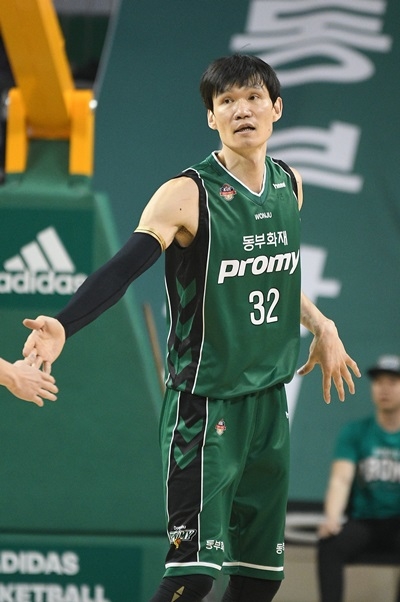 최근 기량이 떨어진 '레전드' 김주성.