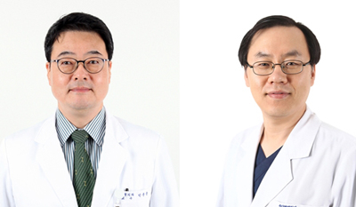 고려대 안암병원 박종웅 교수(왼쪾), 고려대 구로병원 오상철 교수(오른쪽)