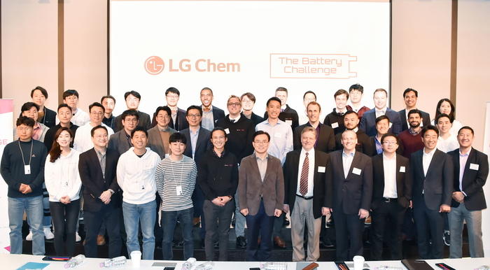 LG화학은 10일 마곡 LG사이언스파크에서 '더 배터리 챌린지' 피치데이를 개최했다.