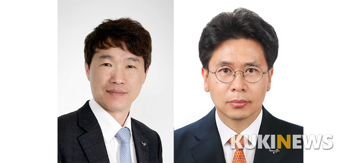 사진=이정훈 ㈜웅진 기획조정실장, 남기성 ㈜웅진플레이도시 대표이사