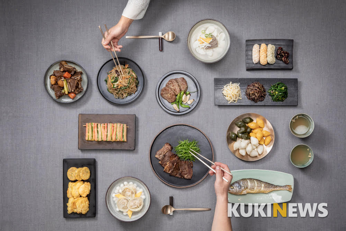 설 명절 한 상 차림 실례. 365mc 제공